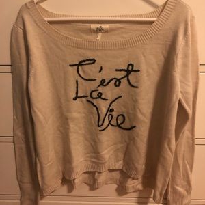 C’est La Vie Sweater